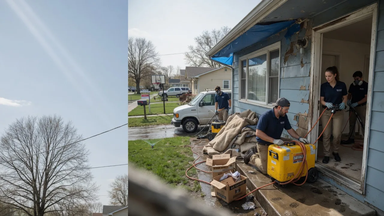 Basement Flood Cleanup in Dorsey, IL near me